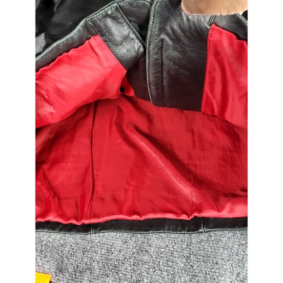 Preston & York Genuine Lambskin Jacket Women‎ Sz XL Leather Full Zip Winter Work - Picture 8 of 8